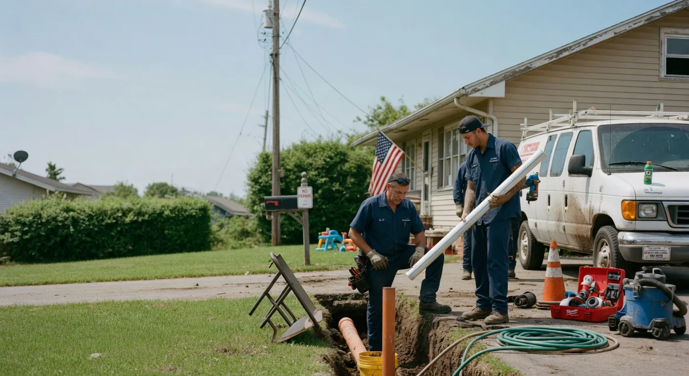 Sewer Line Inspection in Townsville, NC